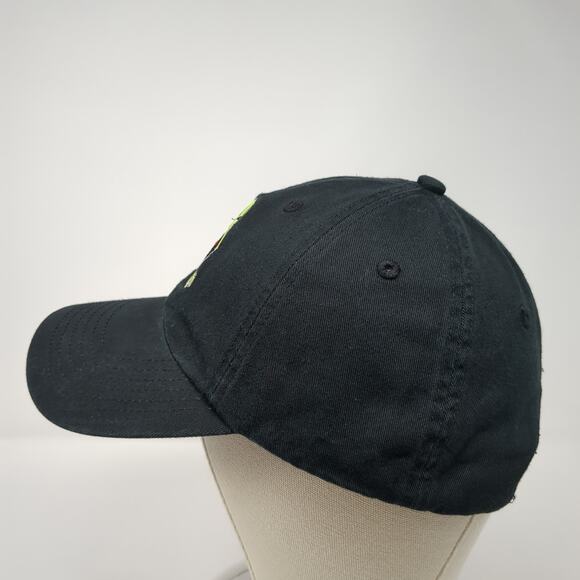 Rat Fink Slideback Baseball Cap Black One Size Adjustable Embroidered 6 Panel - Picture 3 of 8